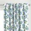 Spoonflower Jumbo Hydrangea Curtain Panel