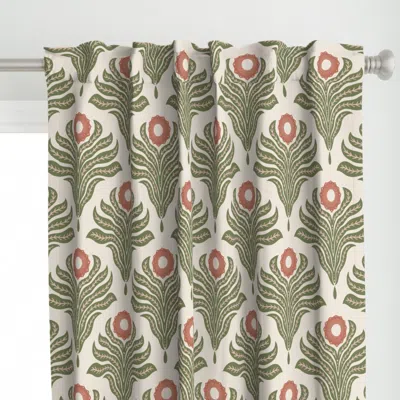Spoonflower Jumbo Symmetrical Scandi Curtain Panel