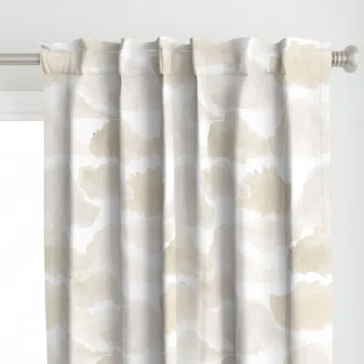 Spoonflower Jumbo / Vintage Clouds Curtain Panel