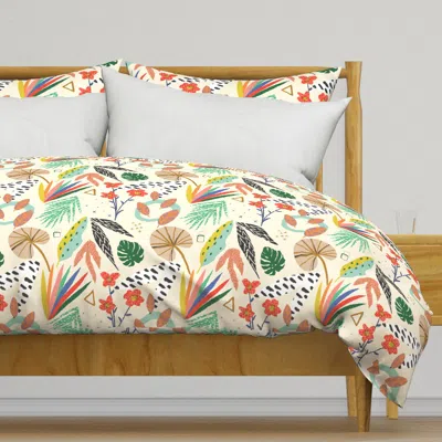 Spoonflower Jungle Dreams Duvet Cover