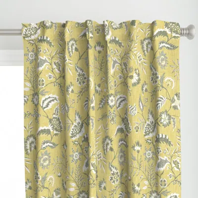 Spoonflower Kathy's Vine Ddc871 And Curtain Panel