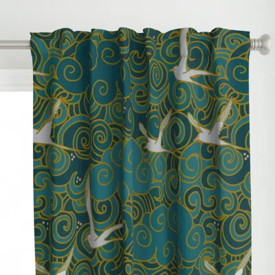 Spoonflower Koa'e Kea On The Trade Curtain Panel
