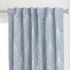 Spoonflower L Art Deco Fish Scale Curtain Panel