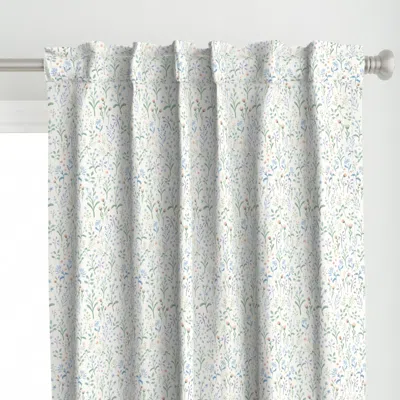 Spoonflower L - Itsy Bitsy Cottage Curtain Panel