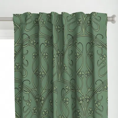 Spoonflower ( L ) Ivy Lattice // Curtain Panel