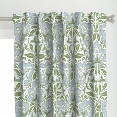 Spoonflower (l) Liana Bold Floral - Curtain Panel