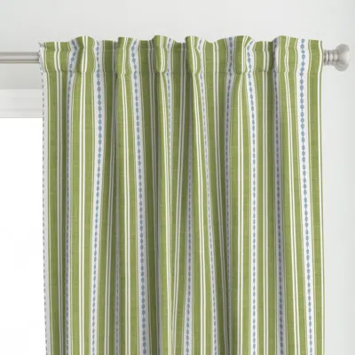 Spoonflower L Matcha Green Decorative Curtain Panel In Multi