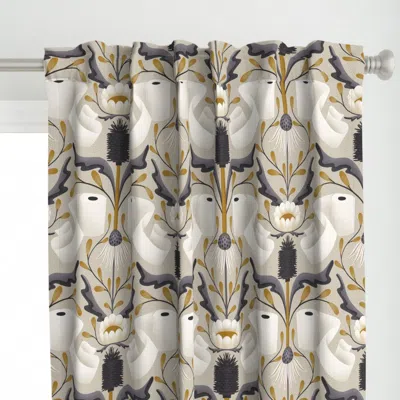 Spoonflower (l) Toilet Aesthetics - Curtain Panel