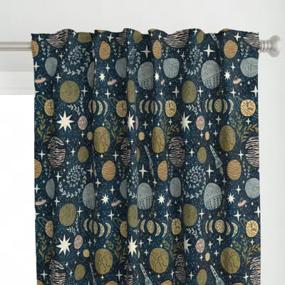 Spoonflower Large - All Life Is Curtain Panel