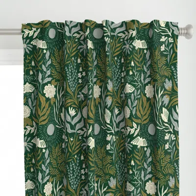Spoonflower Large - Bettine - Forest Curtain Panel