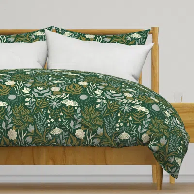 Spoonflower Large - Bettine - Forest Duvet Cover