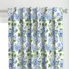 Spoonflower Large / Hydrangea Curtain Panel