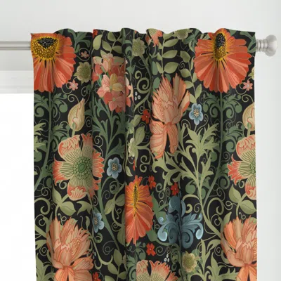 Spoonflower Large Le Jardin Art Curtain Panel