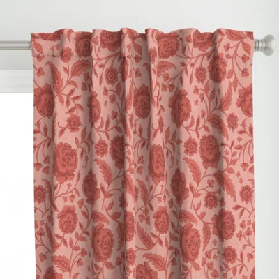 Spoonflower Large Romantic Rococo Curtain Panel