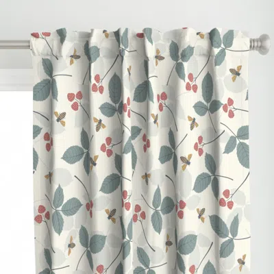 Spoonflower Leave The Weeds For The Curtain Panel
