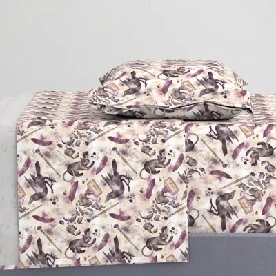Spoonflower Lenore Twin Sheet Set