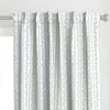 Spoonflower Libby Stripe Soft Blue Curtain Panel