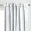 Spoonflower Libby Stripe Soft Blues Curtain Panel