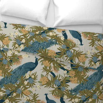 Spoonflower Library Paradise - Vintage - Large Wide Cotton Sateen 3.5 oz 26" X 20" Standard Knife Edge