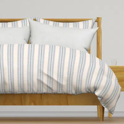 Spoonflower Linen Look Rustic Boho Duvet Cover