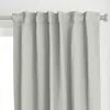Spoonflower Linen Texture Vertical Curtain Panel