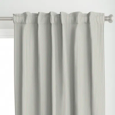 Spoonflower Linen Texture Vertical Curtain Panel