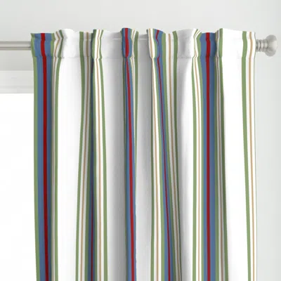 Spoonflower Lmlm Stripes Curtain Panel