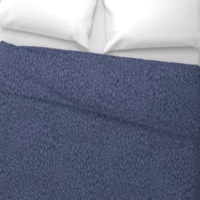 Spoonflower Lotta Animal Skin Slate Gray Blue Large Wide Cotton Sateen 3.5 oz 26" X 20" Standard Knife Edge