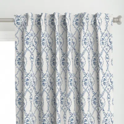 Spoonflower Louisiana Toile - Custom Curtain Panel