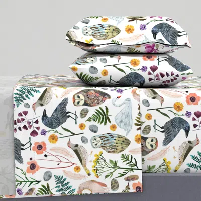 Spoonflower Lucid Dreams Miss Mystic - Largest King Sheet Set