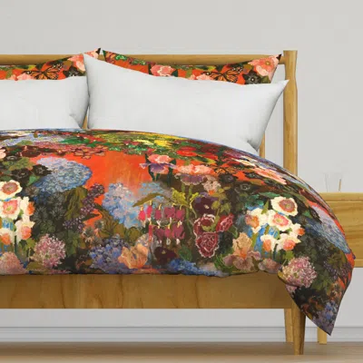 Spoonflower Lucky Garden Duvet Cover