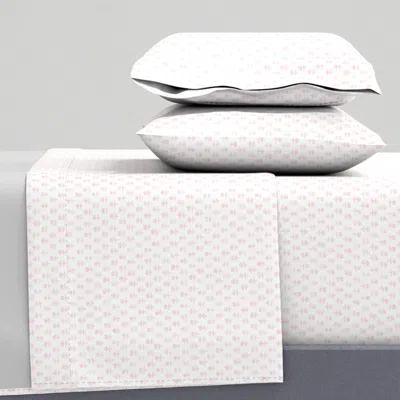 Spoonflower Lucy Ballet Slipper Full Sheet Set