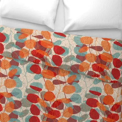 Spoonflower Lunaria On A Fall Day Wide Cotton Sateen 3.5 oz 26" X 20" Standard Knife Edge