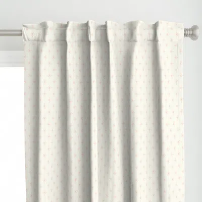 Spoonflower M - Festive Stars And Curtain Panel