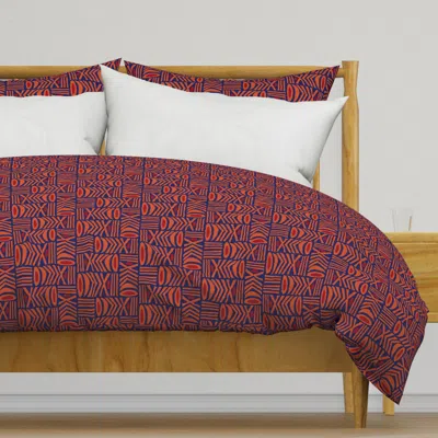Spoonflower (m) Graphic Modern Tribal Folk Duvet Cover