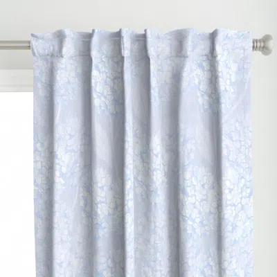 Spoonflower M Layered Hydrangea Curtain Panel
