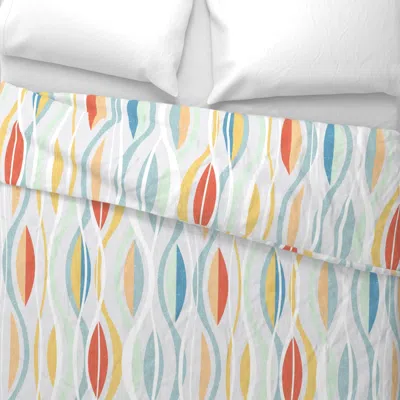Spoonflower Malibu Air Wide Cotton Sateen 3.5 oz 26" X 20" Standard Knife Edge