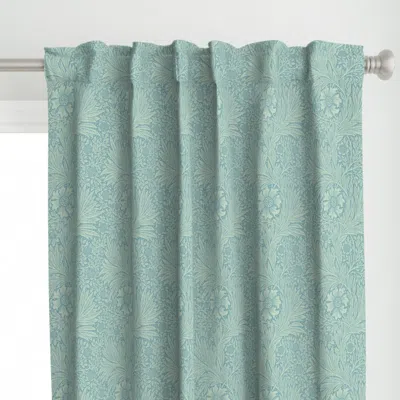 Spoonflower Marigold In Spring Curtain Panel