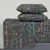 Spoonflower Math Lessons (large Scale) Queen Sheet Set
