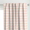 Spoonflower Medium 3x3in Gingham - Curtain Panel