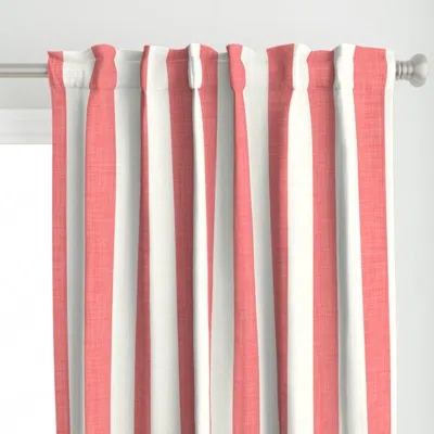 Spoonflower (medium) Linen Textured Curtain Panel