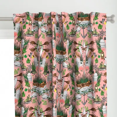 Spoonflower Meet You At The Lake Curtain Panel