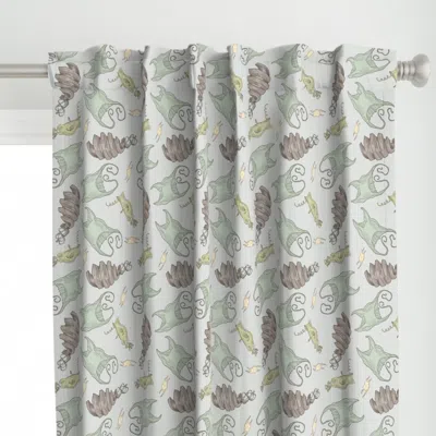 Spoonflower Mermaid Purses-01 Curtain Panel