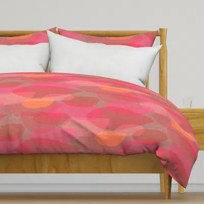 Spoonflower Mid Century Colour Blocks Duvet Cover