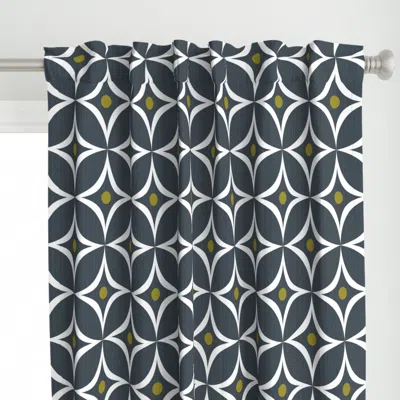 Spoonflower Mid Century Modern Curtain Panel