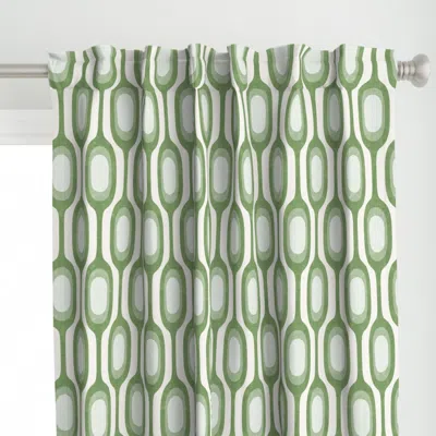 Spoonflower Mid Century Modern Curtain Panel