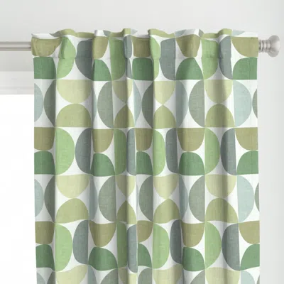 Spoonflower Mid Century Modern Curtain Panel