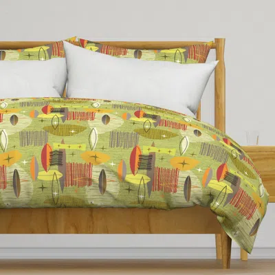 Spoonflower Mid Century Modern Graphic Duvet Cover