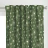 Spoonflower Mid Dandelion Clock Field Curtain Panel