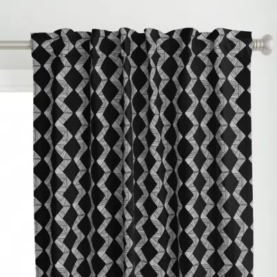 Spoonflower Mid Mod Midcentury Modern Curtain Panel